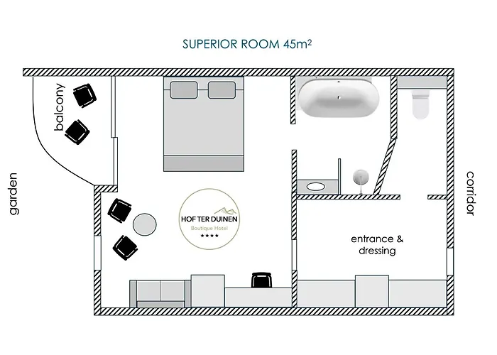 Boutique 'hof Ter Duinen' 酒店